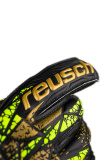 Reusch Attrakt Infinity Finger Support Junior 5472710 7739 black yellow gold 2